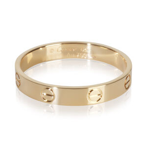 Cartier Yellow Gold Small Model Love Ring